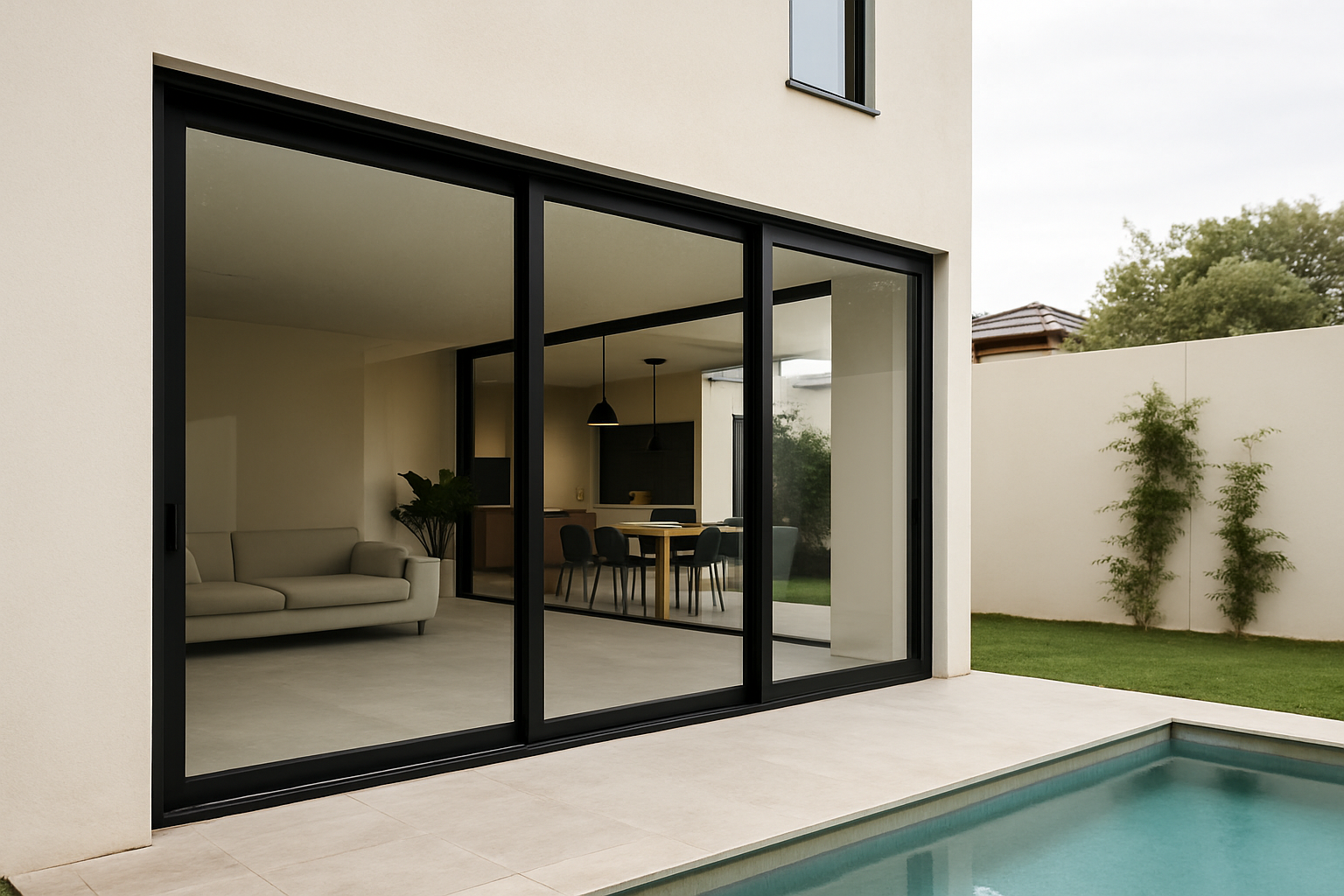 ventana de aluminio CORREDERA evoque